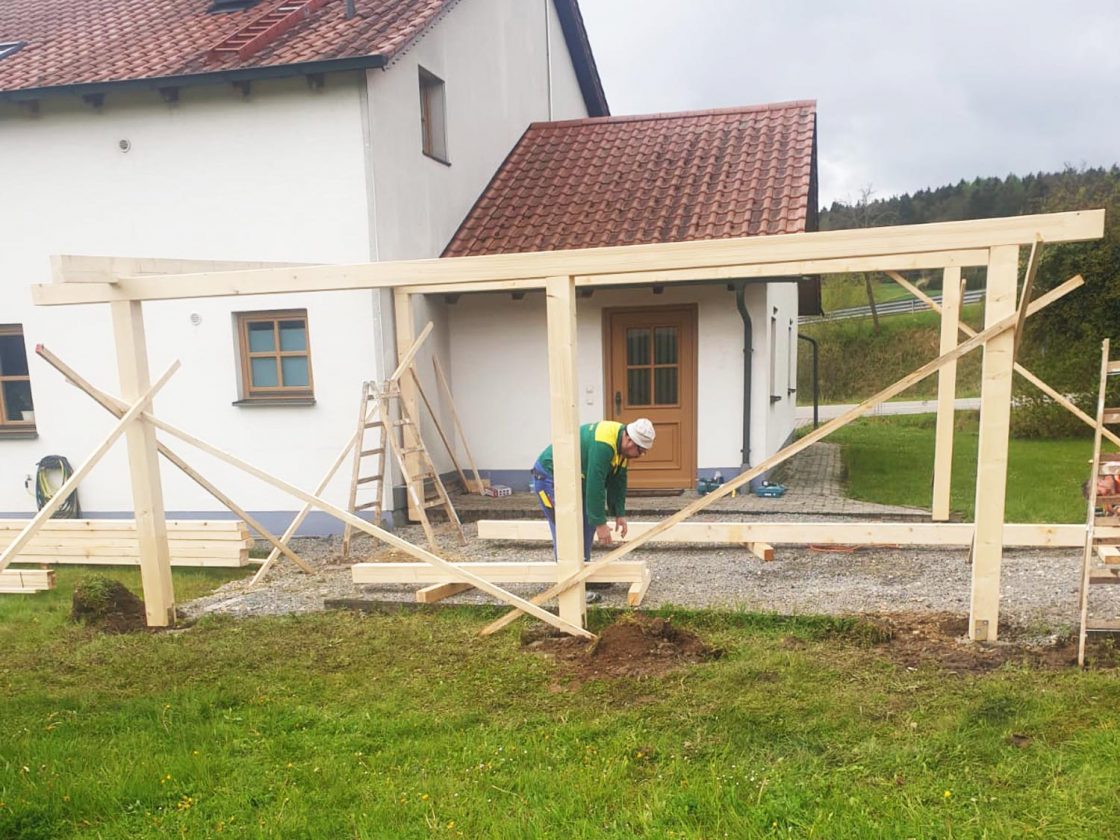 Bau-eines-Carport_vorher Bau-eines-Carport_vorher